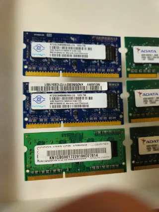 7x RAM DDR3L 2GB 1600MHz