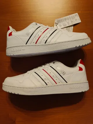 Adidas NY 90 Bianche Rosse e Nere
