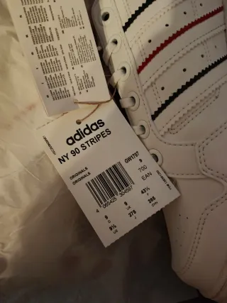 Adidas NY 90 Bianche Rosse e Nere