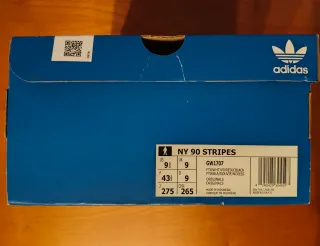 Adidas NY 90 Bianche Rosse e Nere