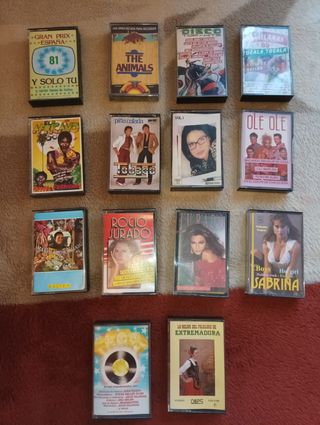 Lote 28 Cintas Cassette Música Variada