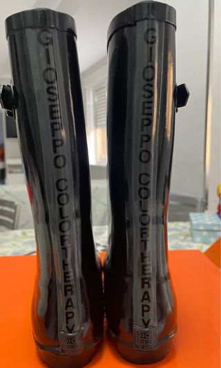 Botas de agua niña negras