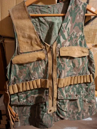 Chaleco de caza camuflaje