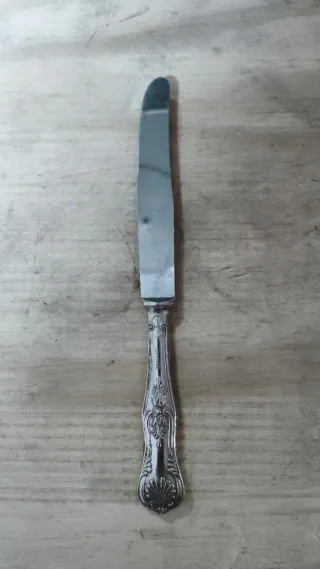 Set 6 Coltelli in metallo argentato ARG. 800