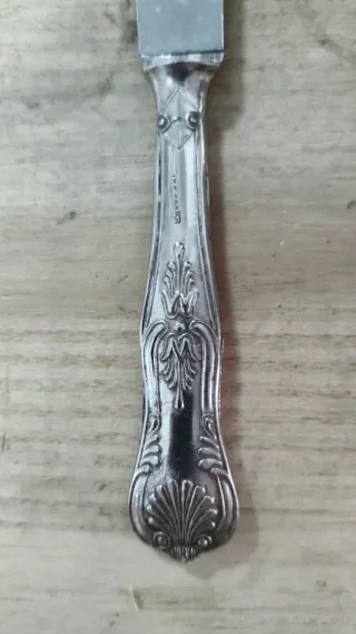 Set 6 Coltelli in metallo argentato ARG. 800