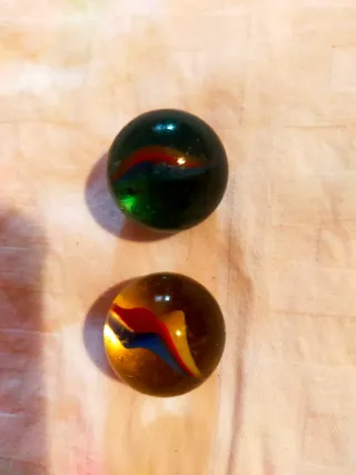 Lote de canicas de cristal Escucho ofertas