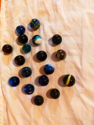 Lote de canicas de cristal Escucho ofertas