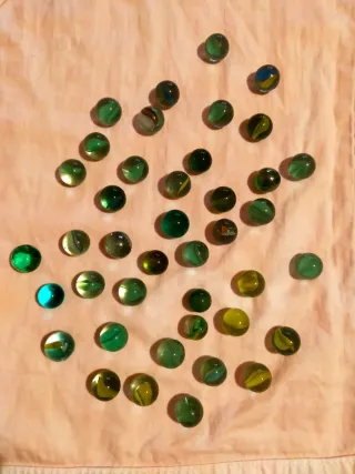 Lote de canicas de cristal Escucho ofertas