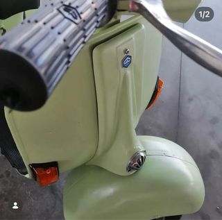 Vespa PX 1986 Verde , exempta de inpuesto .