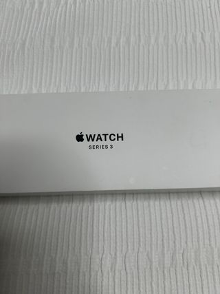 Apple Watch Serie 3 42mm Plata/Blanco