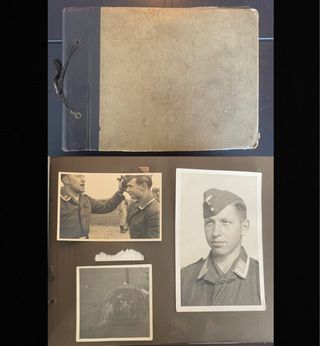 Álbum Fotos Soldado IIGM Luftwaffe