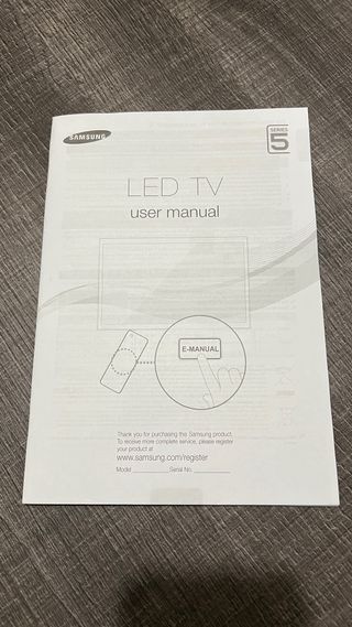 Televisor Samsung 46 Negro