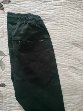 Pantalón Pull&Bear Jogger Puño Talla XS