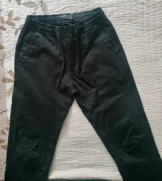 Pantalón Pull&Bear Jogger Puño Talla XS