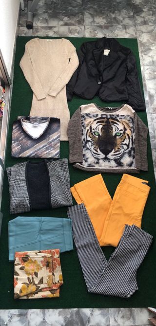 Lote 9 prendas Talla M