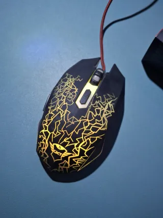 Ratón Gaming Trust Izza Iluminado