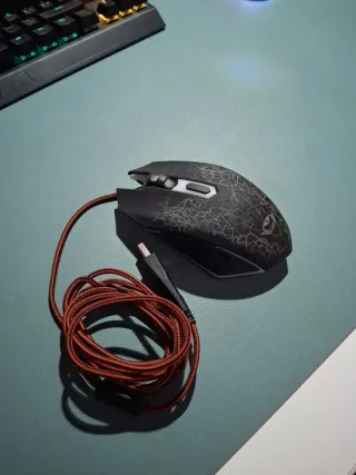 Ratón Gaming Trust Izza Iluminado