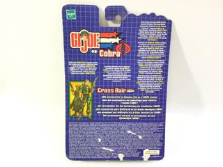 figura accion hasbro cross hair+ cobra c.l.a.w.s commander