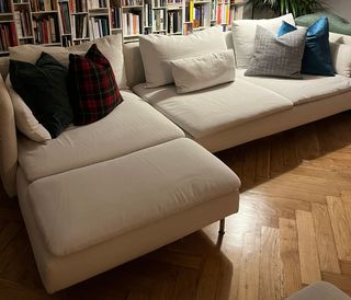 Divano componibile Ikea bianco