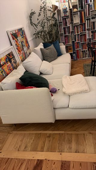 Divano componibile Ikea bianco