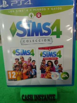 Juego PS4 Los Sims 4 Colección + Perros y Gatos