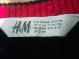 Jersey  de Navidad H&M Gamer 12/14