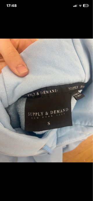 Conjunto chándal Supply & Demand azul