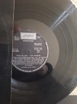 Vinilo Ray Charles True to Life R&B Soul