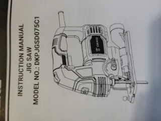 Sierra de calar Deko 800W 3000spm.