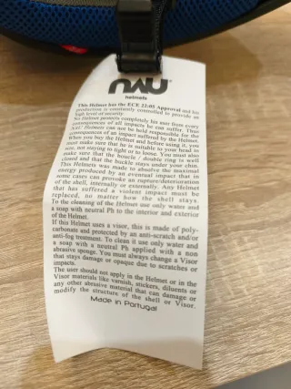 Casco Enduro NAU Helmets NUEVO talla M con caja