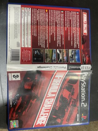 PS2 Formula Challenge Juego Carreras