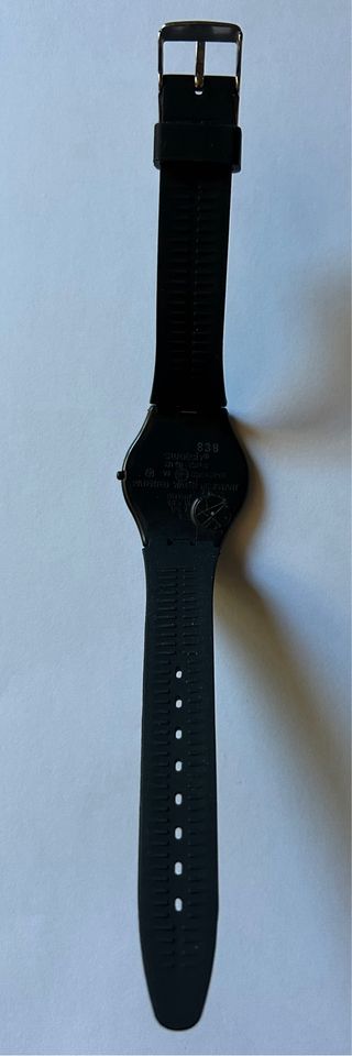 Reloj Swatch Skin Negro Blanco