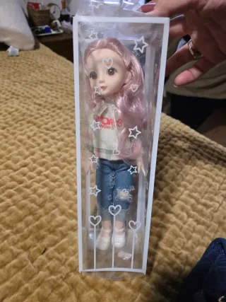 Muñecas de colección en caja