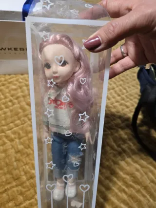 Muñecas de colección en caja