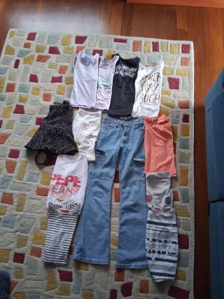 Lote Ropa Niña Tallas Varias, desde los 8 a los 12