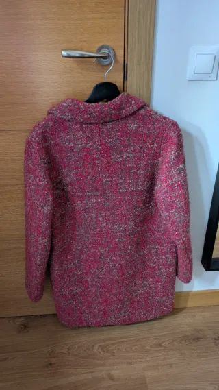 Abrigo Tintoretto rosa talla M