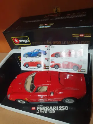Ferrari 250 Le Mans Bburago scala da 1/18.