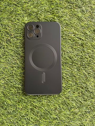 Funda iPhone 11 Pro Negra Protector Cámara