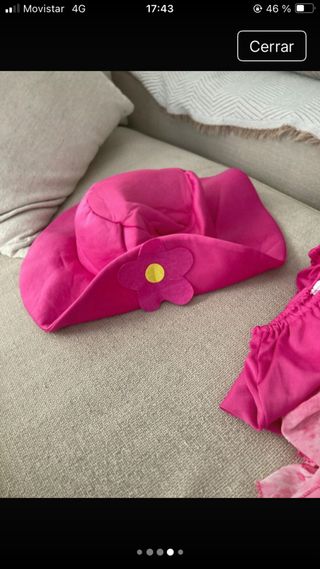 Disfraz Hippy Diva Talla 8