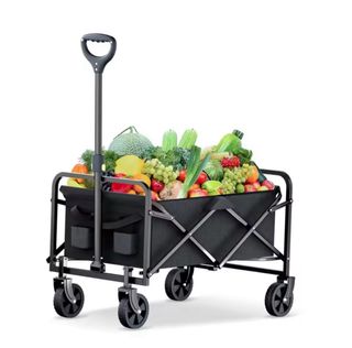 Carro plegable para playa, compras, transportar ..