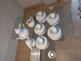 Juego de café Santa Clara porcelana