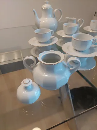 Juego de café Santa Clara porcelana