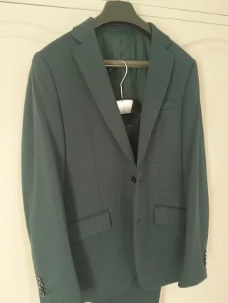 Traje adolescente verde oscuro Talla M