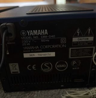 Minicadena Yamaha CRX-040