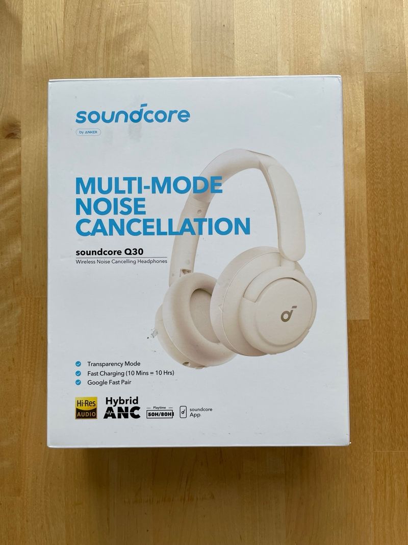 Soundcore Q30 Blanco Auriculares Cancelación Ruido