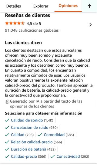 Soundcore Q30 Blanco Auriculares Cancelación Ruido