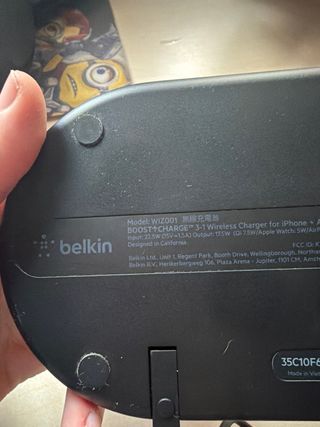 Cargador Belkin 3 en 1