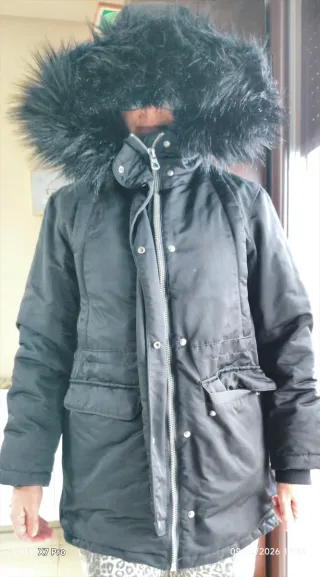 Cazadora Pull&Bear Negra Talla XS