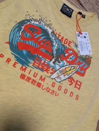 Camiseta tirantes Superdry Talla L