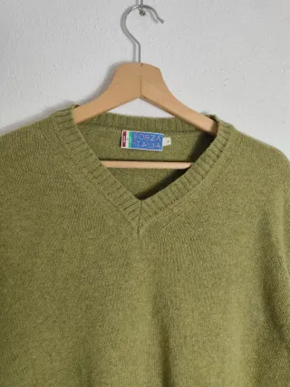 Jersey FORZA ITALIA verde vintage